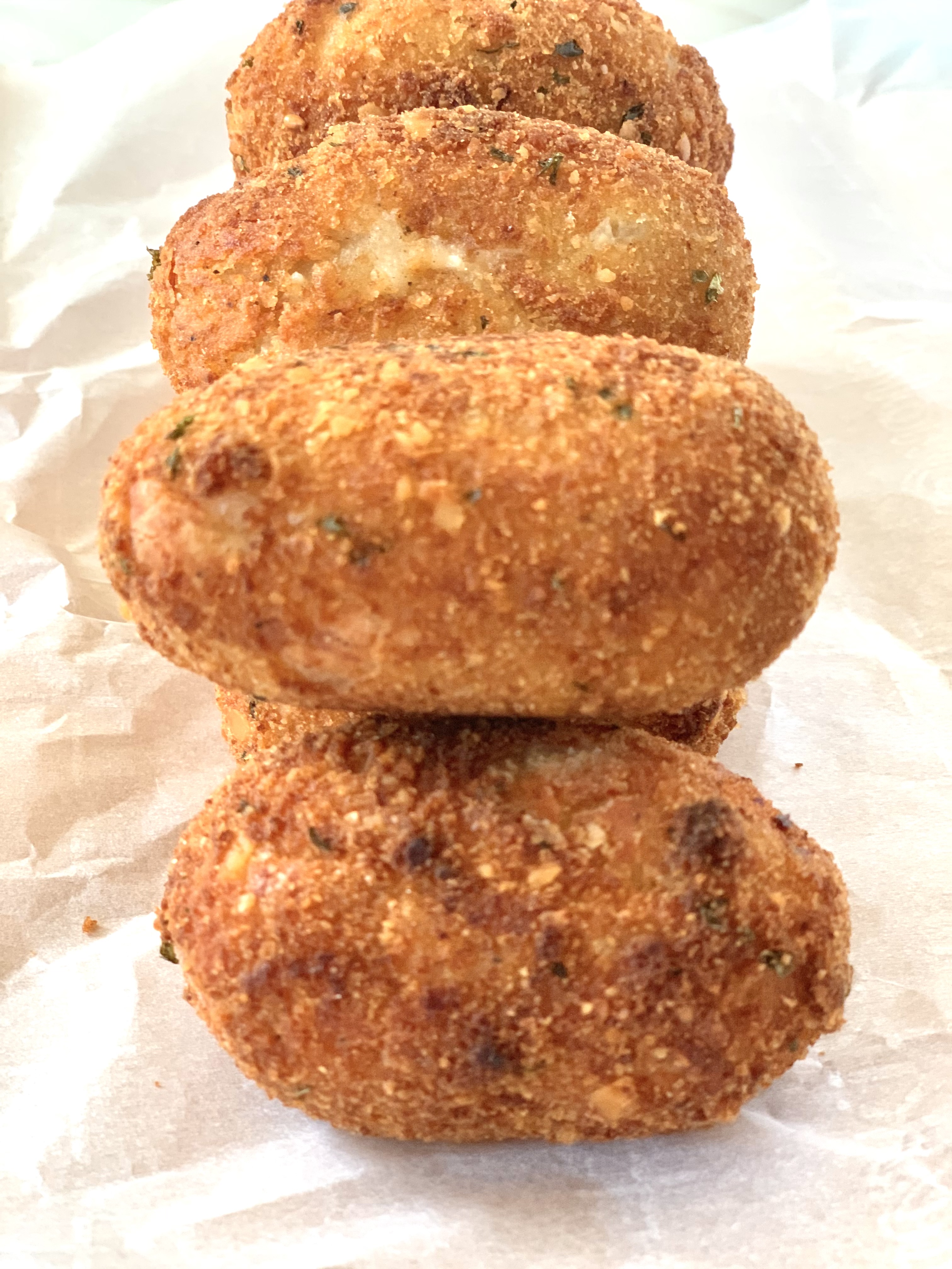Crispy and churchy croquettes