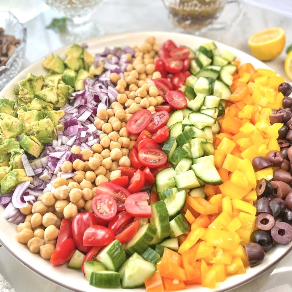 Colorful Greek Salad