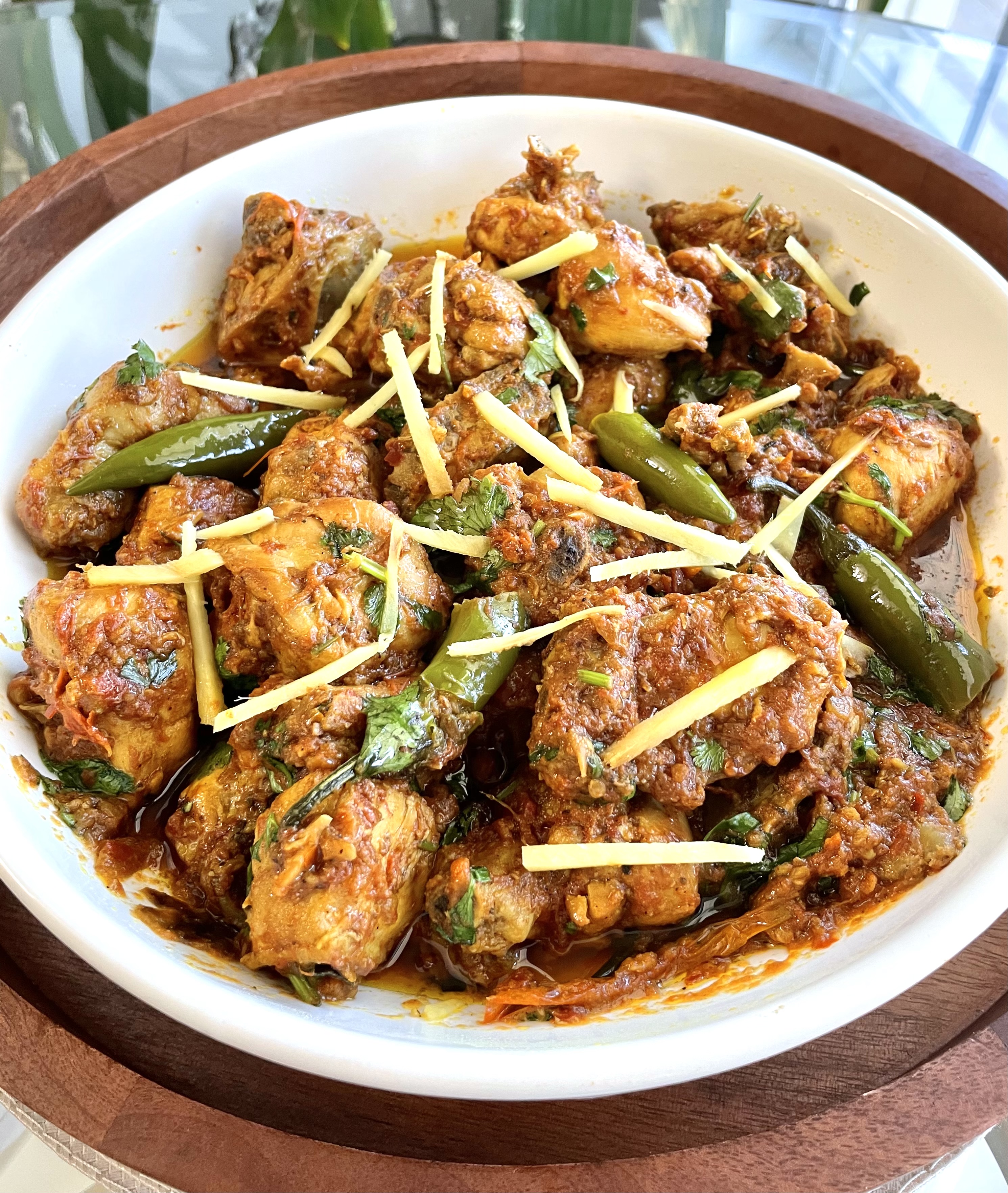 Pakistani Dhaba Style Chicken Karahi
