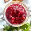 Homemade Cranberry Sauce With Spices