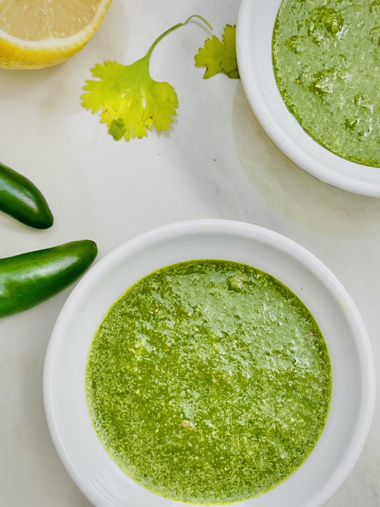 Green Cilantro Chutney