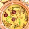 Masoor dal with Rice and kachoomar salad