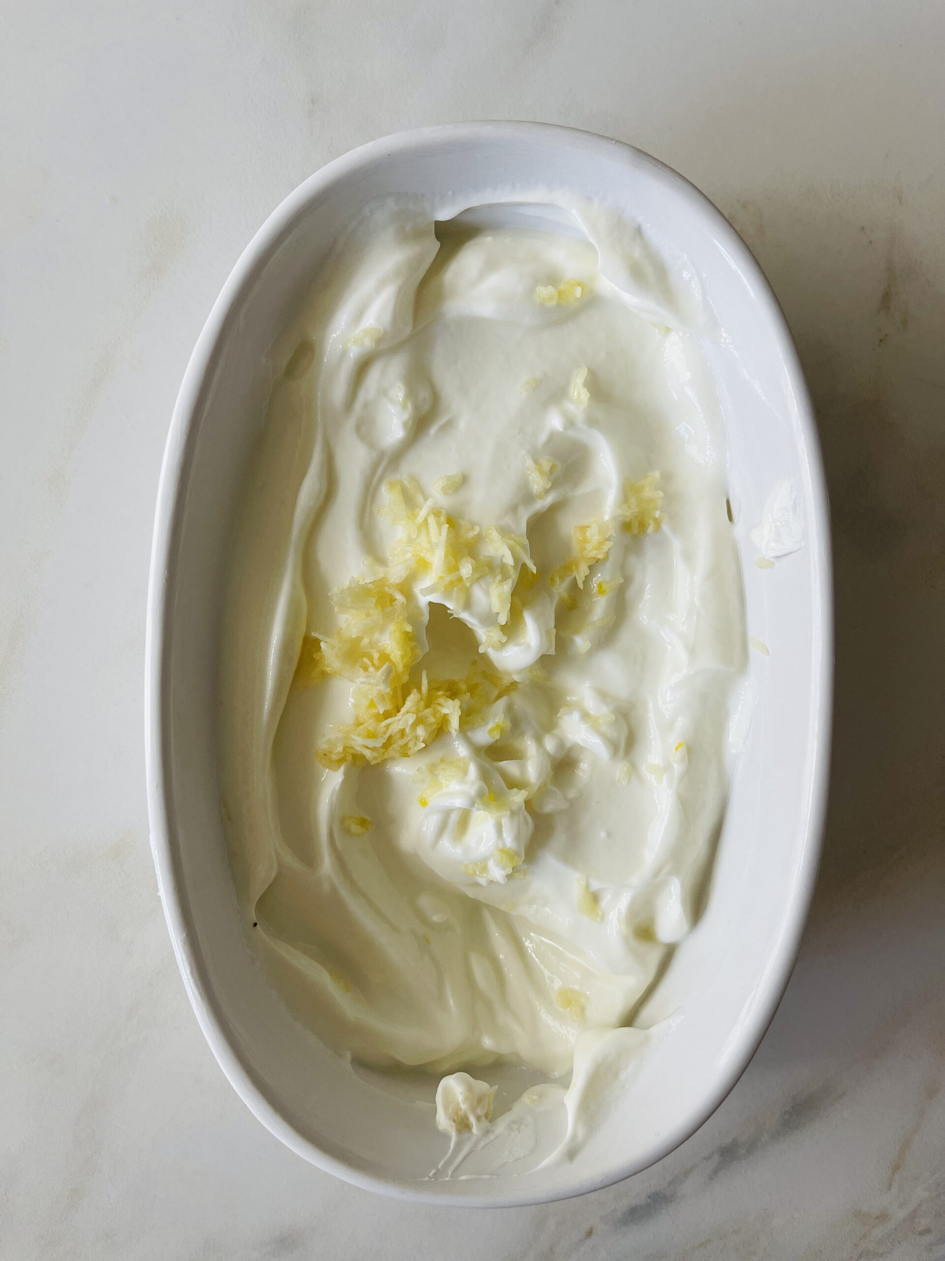 yogurt with garlic