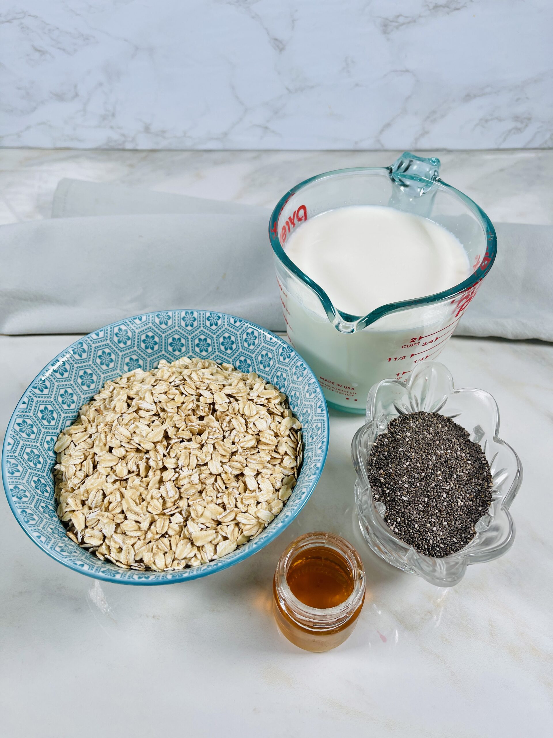 Ingredients for Overnight oats