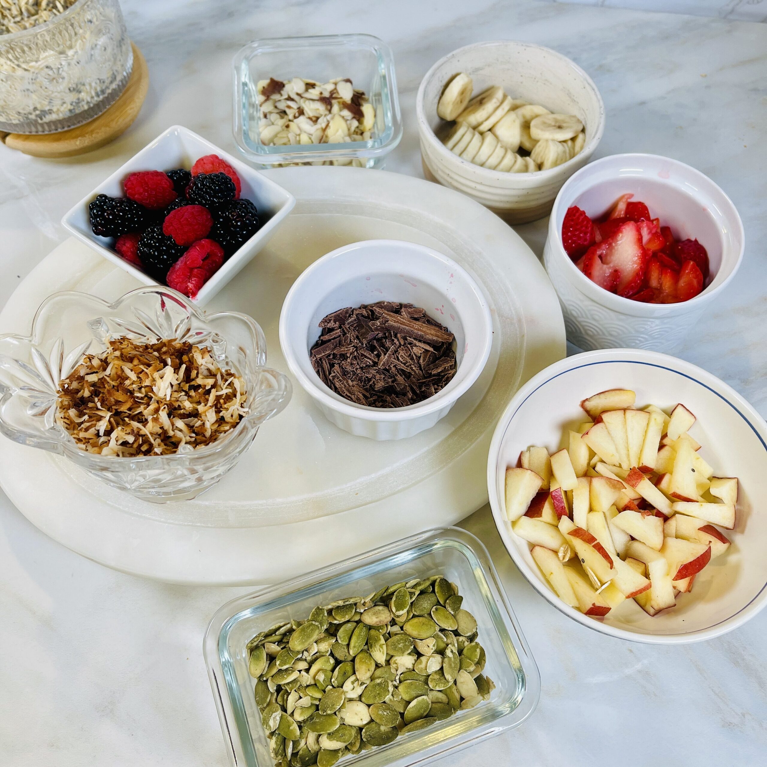 Toppings for Overnight Oats