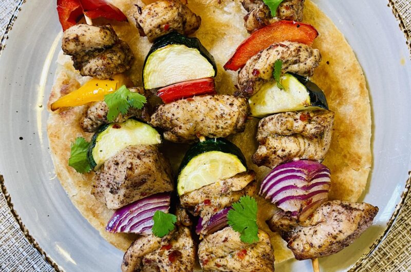 Easy Chicken Kababs In AirFryer