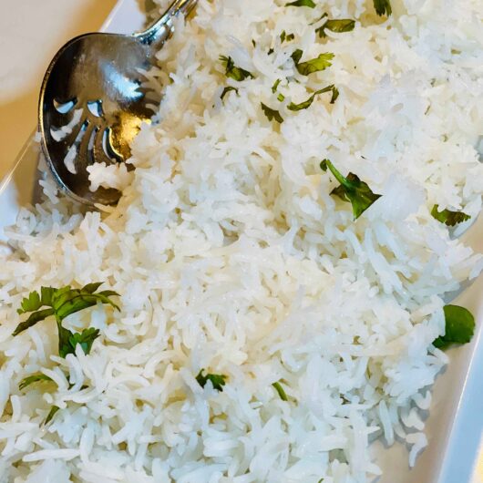 Basmati Rice On The Stovetop | Easy And Effortless