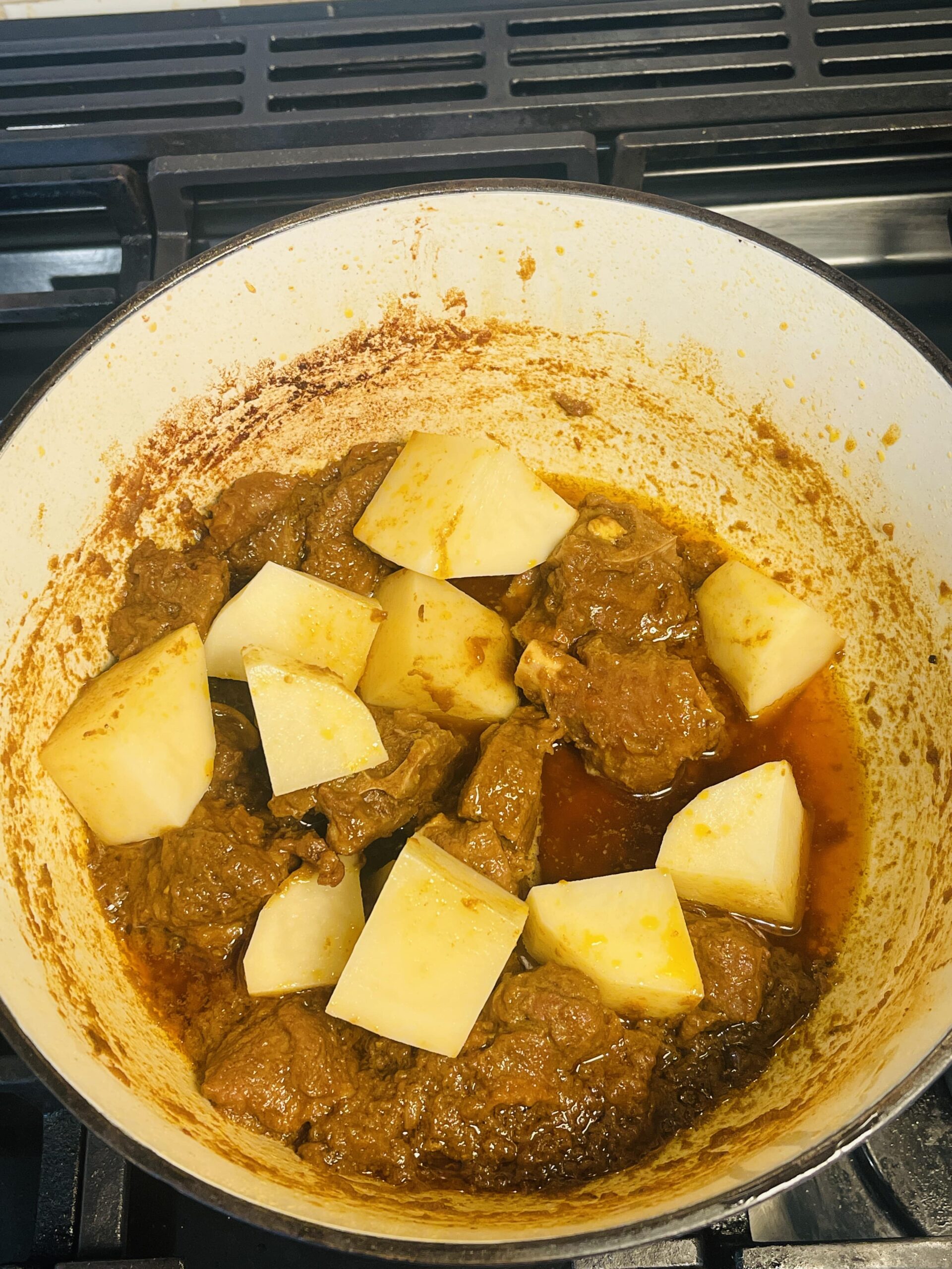 Aloo gosht