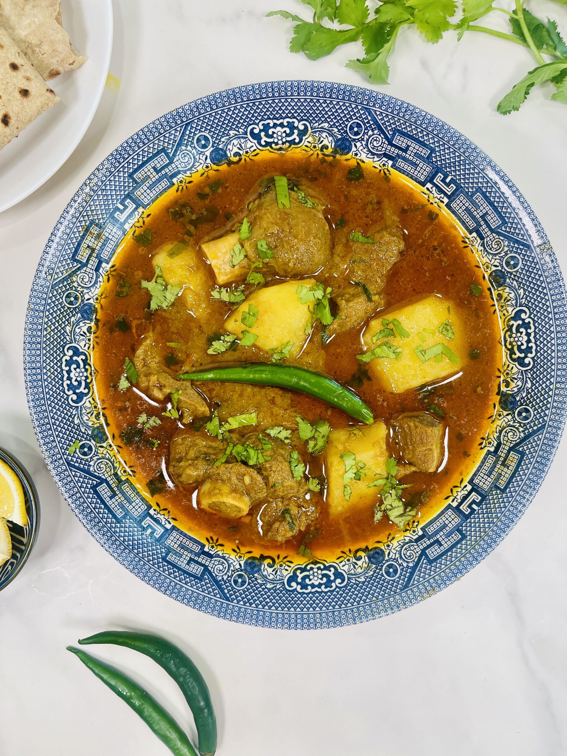 Pakistani Style Aloo Gosht