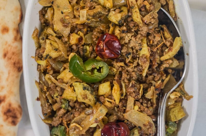 Achari Qeema Karelay - Authentic Pakistani Style