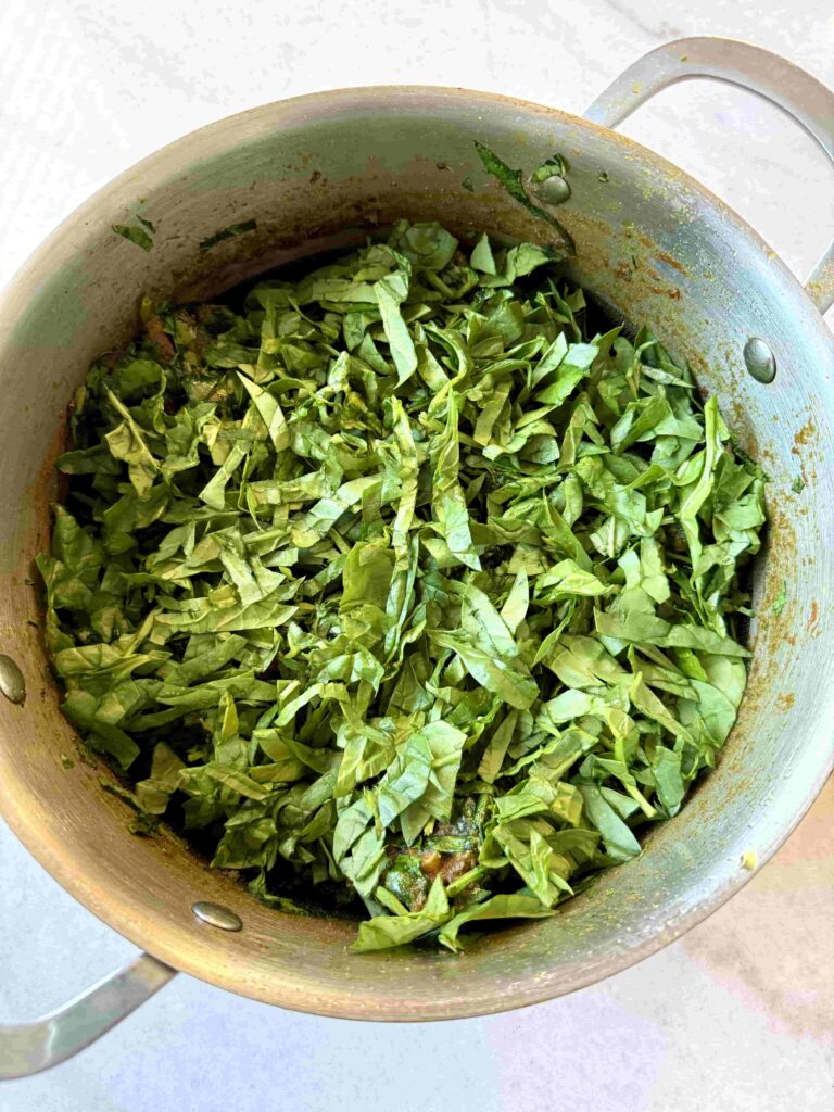 one pot palak gosht recipe